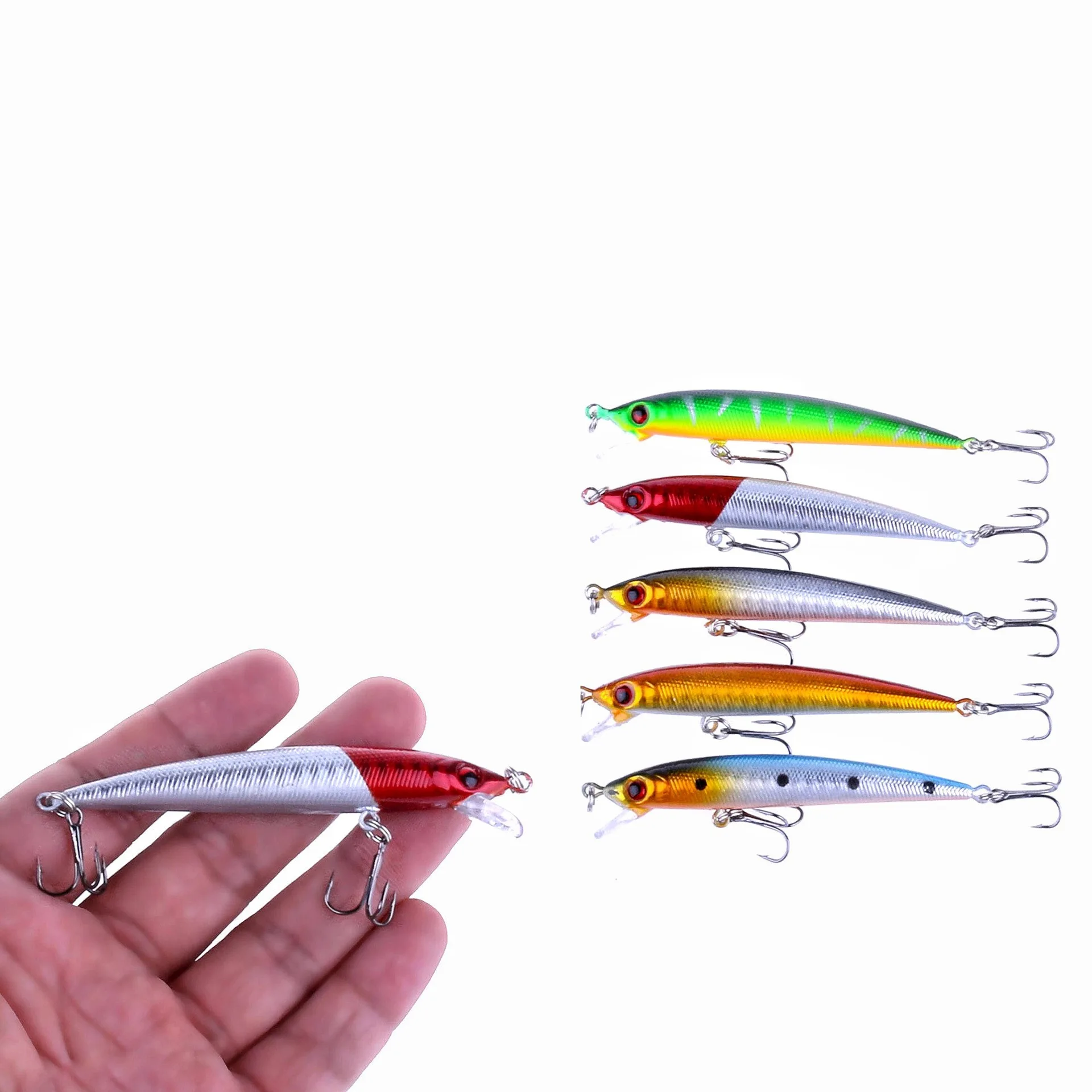 Suspending Slow Sink Minnow Lure 6g Micro Long Cast Dead Flight Pencil Freshwater Luminous Realistic Bass Trout Fishing Bait
Suspending Slow Sink Minnow Lure 6g Micro Long Cast Dead Flight Pencil Freshwater Luminous Realistic Bass Trout Fishing Bait