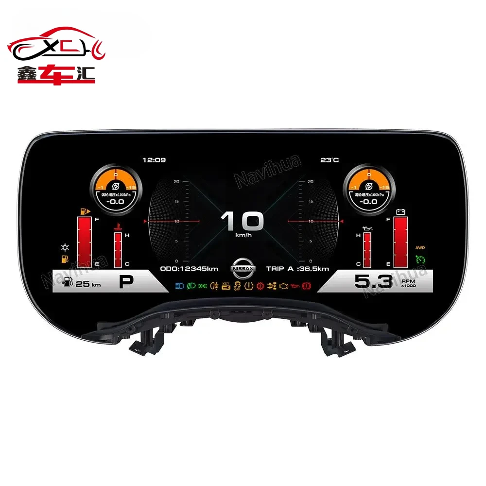 Navihua New Arrival For Nissan 350Z 2003-2009 Auto Meter Speedometer Gauge Digital Cluster Virtual Cockpit LCD Digital Dashboard
Navihua New Arrival For Nissan 350Z 2003-2009 Auto Meter Speedometer Gauge Digital Cluster Virtual Cockpit LCD Digital Dashboard