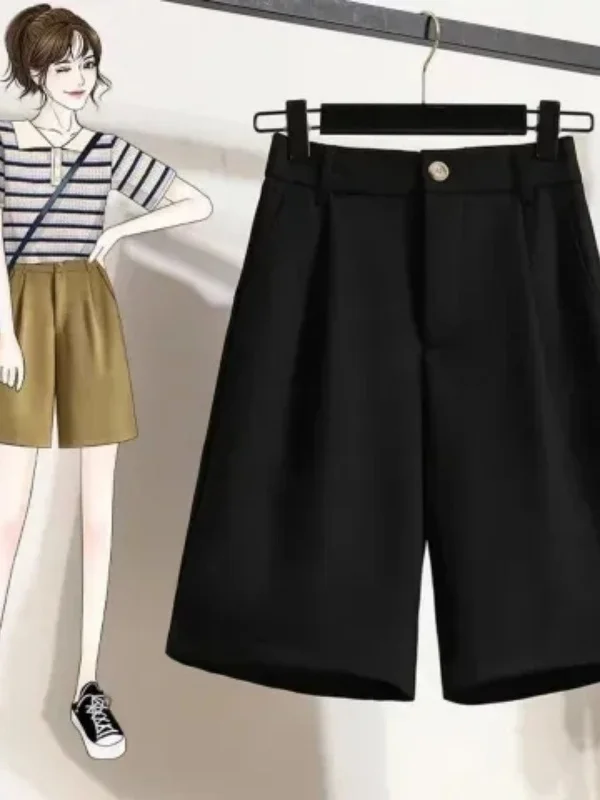 plus Size Wide Leg Pants Shorts Women Conceal Meat Slimming Large Size Pants Summer Season High Waist Polyester Fiber Straigh...
plus Size Wide Leg Pants Shorts Women Conceal Meat Slimming Large Size Pants Summer Season High Waist Polyester Fiber Straigh...
