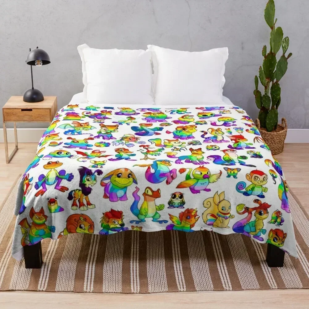 Rainbow Neopets Collage Throw Blanket Flannel Fleece Soft Warm Throw Blanket
Rainbow Neopets Collage Throw Blanket Flannel Fleece Soft Warm Throw Blanket