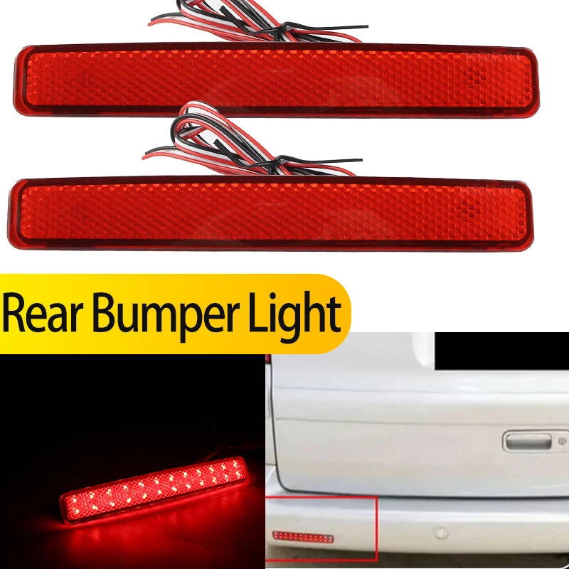 2PCS Tail Brake Stop Signal Lamps Rear Bumper Lights For VW T5 Transporter/Caravelle/Multivan 2003-2011 Black/Red Lens Red Bulbs
2PCS Tail Brake Stop Signal Lamps Rear Bumper Lights For VW T5 Transporter/Caravelle/Multivan 2003-2011 Black/Red Lens Red Bulbs