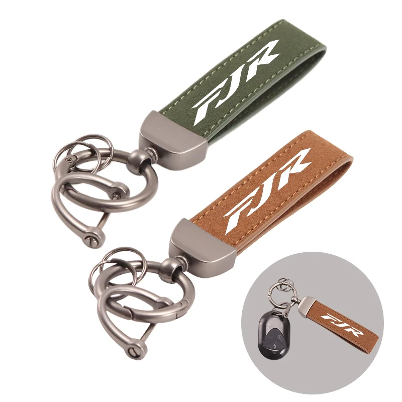 For YAMAHA FJR 1300 FJR1300 FJR1200 Motorcycle Keyring High-Grade Leather Suede Keychain Accessories
For YAMAHA FJR 1300 FJR1300 FJR1200 Motorcycle Keyring High-Grade Leather Suede Keychain Accessories