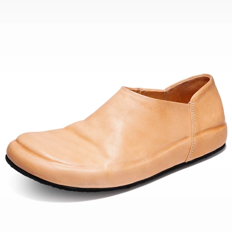 Минималистичные удобные дышащие мытые туфли из конской кожи для мужчин и женщин, легкие лоферы из конской кожи, легко слипоны
Минималистичные удобные дышащие мытые туфли из конской кожи для мужчин и женщин, легкие лоферы из конской кожи, легко слипоны