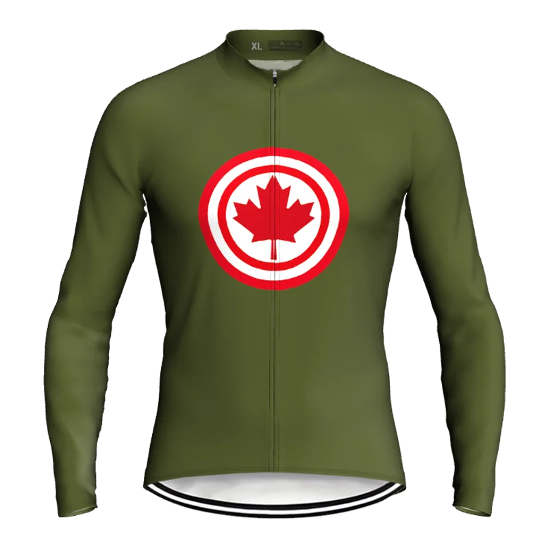 Outdoor Men Canada Bicycle Jacket Clothes Long Sleeve Sweater Road Cycling Tops Wear Downhill Mountain Sport Bike Jersey Shirt
Outdoor Men Canada Bicycle Jacket Clothes Long Sleeve Sweater Road Cycling Tops Wear Downhill Mountain Sport Bike Jersey Shirt