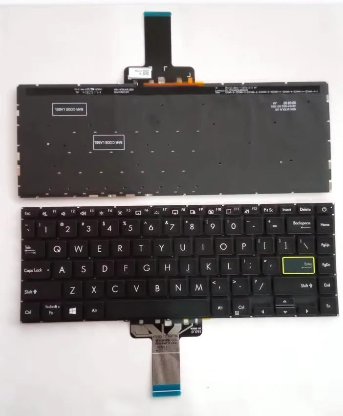Новая клавиатура для ноутбука ASUS VivoBook D413 D413I S413 S413F серии США, черная, без рамки с подсветкой
Новая клавиатура для ноутбука ASUS VivoBook D413 D413I S413 S413F серии США, черная, без рамки с подсветкой