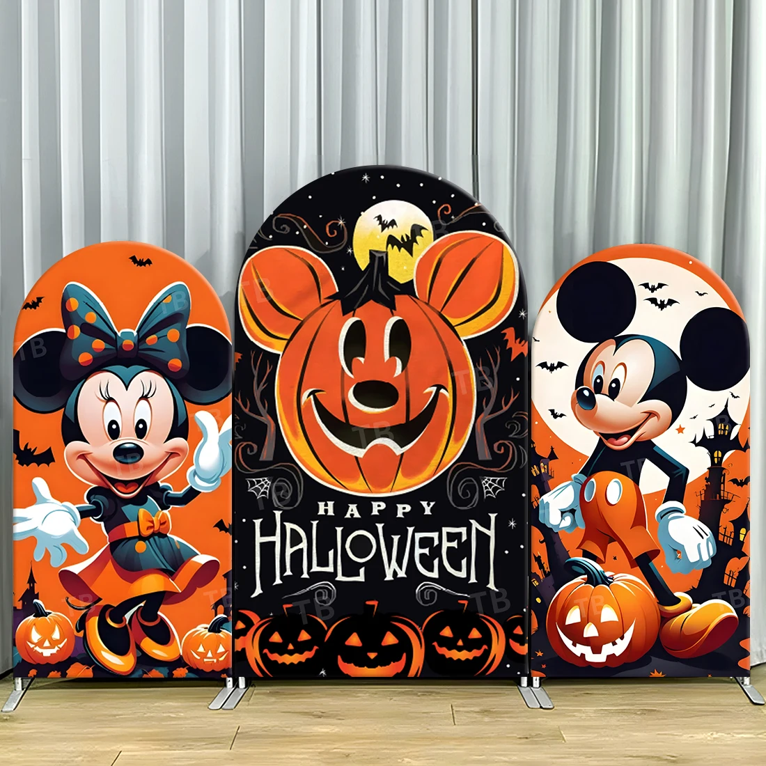 TB Disney Mickey Mouse Halloween Theme Arch Backdrop Cover for Festivals Party Decor Photograph Background Wall Spandex Supplies
TB Disney Mickey Mouse Halloween Theme Arch Backdrop Cover for Festivals Party Decor Photograph Background Wall Spandex Supplies