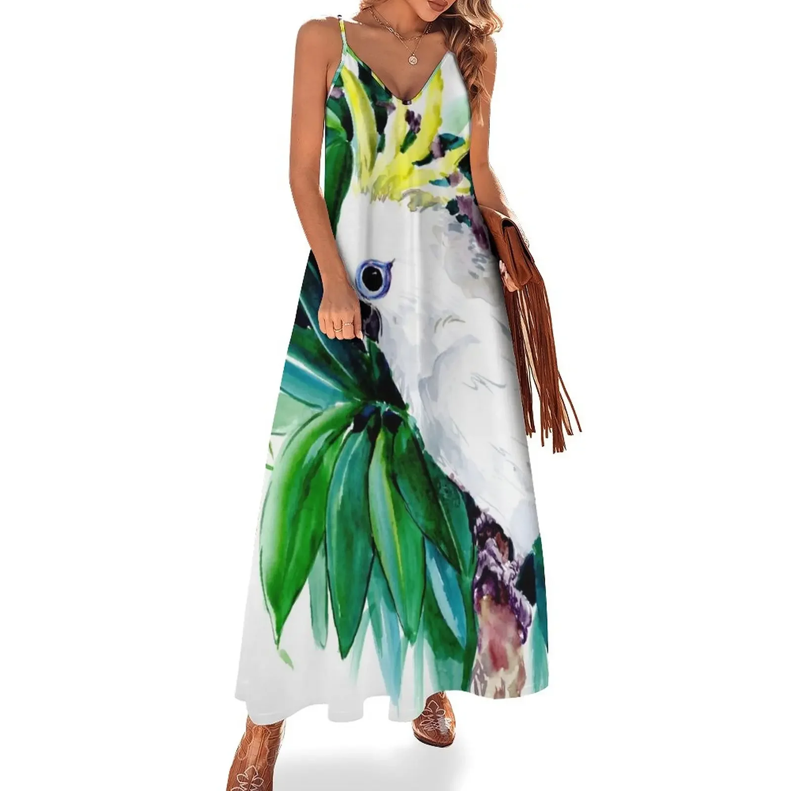 White Cockatoo Sleeveless Dress Women dresses summer Party dresses evening dresses luxury 2025 Women's summer skirt
White Cockatoo Sleeveless Dress Women dresses summer Party dresses evening dresses luxury 2025 Women's summer skirt