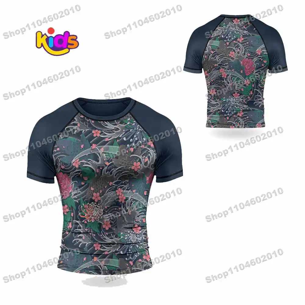 K29th Anime Kids Surf Clothing BJJ MMA Boys Rash Guard Short Sleeve Diving T-Shirt Tight Swimwear Summer Beach Floatsuit Girls
K29th Anime Kids Surf Clothing BJJ MMA Boys Rash Guard Short Sleeve Diving T-Shirt Tight Swimwear Summer Beach Floatsuit Girls