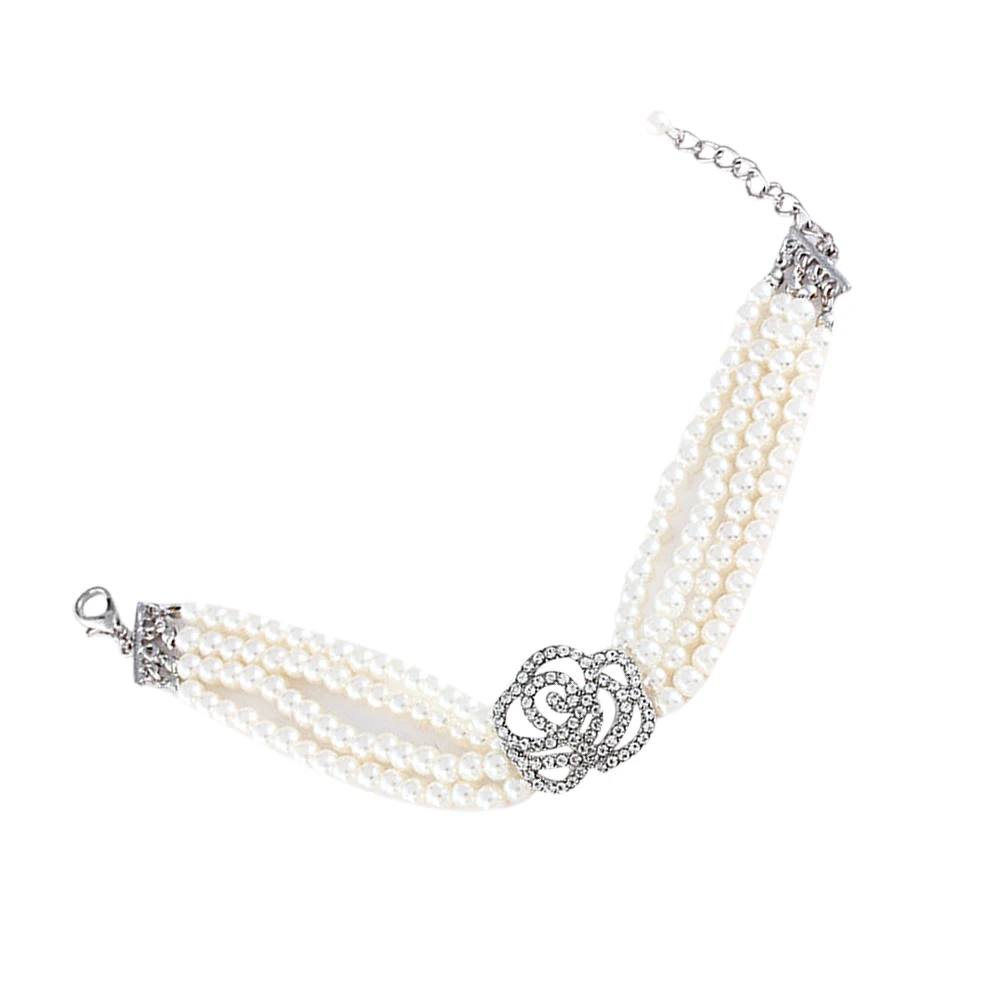 Pet Pearl Necklace Adjustable Chain Strong Clasp Jewelry for Dog Cat Rose Alloy Pearls Long Term Use Fits Sizes
Pet Pearl Necklace Adjustable Chain Strong Clasp Jewelry for Dog Cat Rose Alloy Pearls Long Term Use Fits Sizes