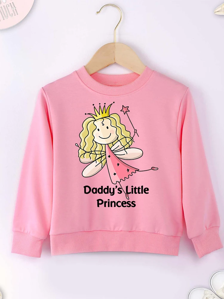 Daddy's Little Princess Toddler Girl Clothes Pullover Cute Sweet Style Fashion Pink Sweatshirt European Popular Children Hoodie
Daddy's Little Princess Toddler Girl Clothes Pullover Cute Sweet Style Fashion Pink Sweatshirt European Popular Children Hoodie