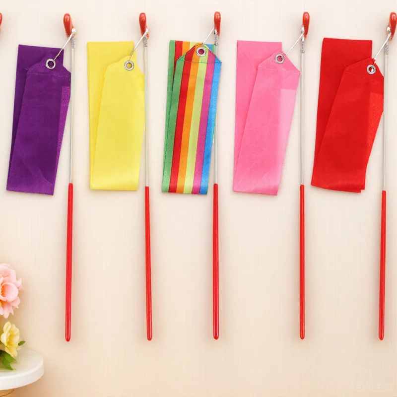 5pcs Gym Ribbon Rhythmic Dancing Streamers Ribbons Durable Wrist Band Gymnastics Accessories
5pcs Gym Ribbon Rhythmic Dancing Streamers Ribbons Durable Wrist Band Gymnastics Accessories