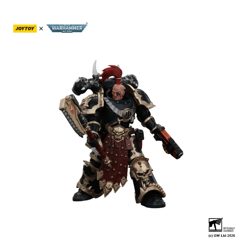 In Stock 1/18 JOYTOY Warhammer 40K Black Legion Chaos Chosen with Plasma Gun and Power Axe JT00959 Action Figure Collectible
In Stock 1/18 JOYTOY Warhammer 40K Black Legion Chaos Chosen with Plasma Gun and Power Axe JT00959 Action Figure Collectible