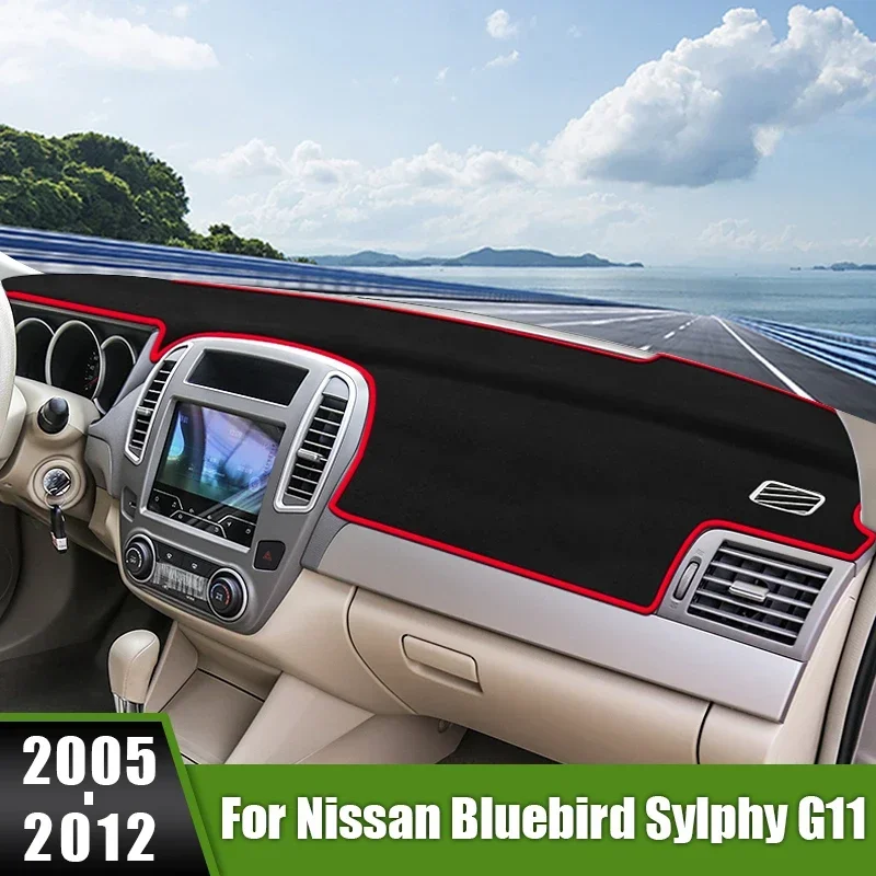 For Nissan Bluebird Sylphy G11 2005 2006 2007 2008 2009 2010 2011 2012 Car Dashboard Cover Anti-UV Case Sun Shade Mat Accessory
For Nissan Bluebird Sylphy G11 2005 2006 2007 2008 2009 2010 2011 2012 Car Dashboard Cover Anti-UV Case Sun Shade Mat Accessory