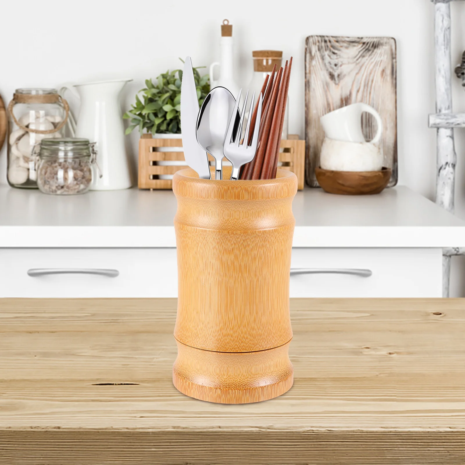 Chopstick Holder Chopsticks Container Kitchen Organizer Bamboo Flatware Utensil
Chopstick Holder Chopsticks Container Kitchen Organizer Bamboo Flatware Utensil
