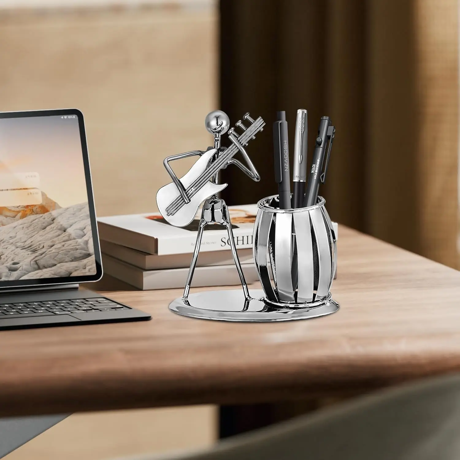Pen Holder,Metal Pencil Holder for Desk, Office Supply Pen Organizer Pencil Cup for Girls Makeup Brush Holder Desktop Decoratio
Pen Holder,Metal Pencil Holder for Desk, Office Supply Pen Organizer Pencil Cup for Girls Makeup Brush Holder Desktop Decoratio