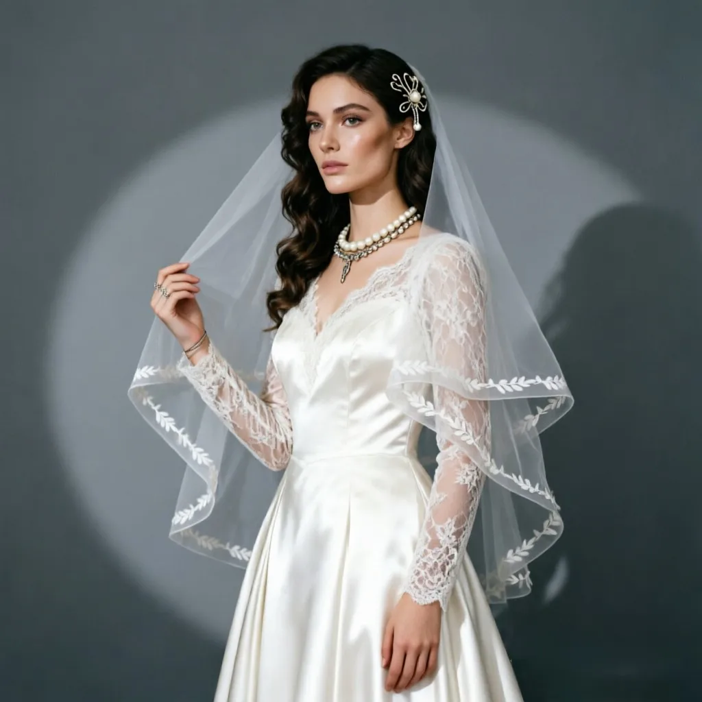 2 Tier Short Wedding Veil Vintage Leaf Lace Edge Fishbone Tulle Bridal Veil Boho Elopement Ceremony Hair Accessories Bride G45
2 Tier Short Wedding Veil Vintage Leaf Lace Edge Fishbone Tulle Bridal Veil Boho Elopement Ceremony Hair Accessories Bride G45