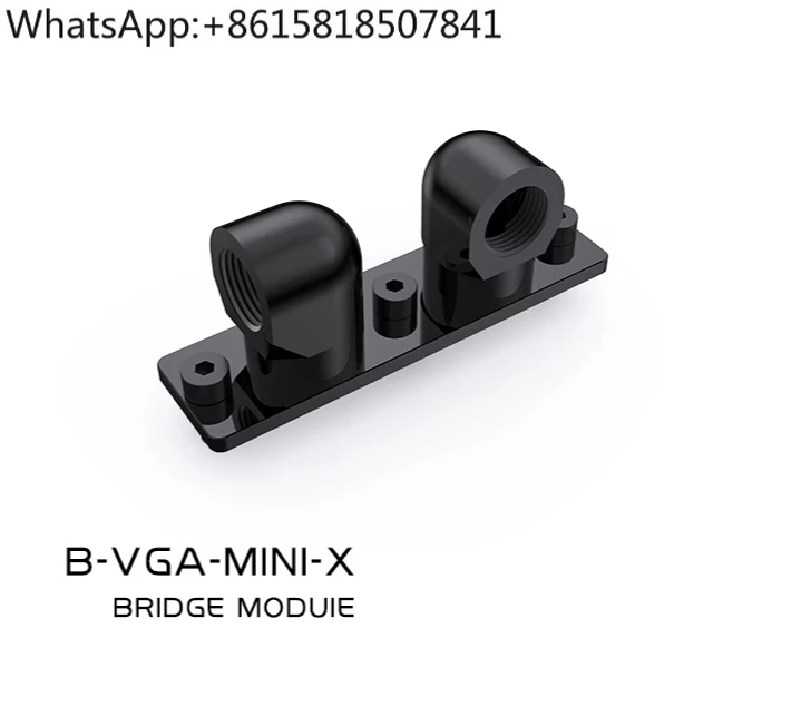 B-VGA-MINI-X double 90-degree rotary bridge module can rotate 360 degrees to adapt to graphics card cold head
B-VGA-MINI-X double 90-degree rotary bridge module can rotate 360 degrees to adapt to graphics card cold head