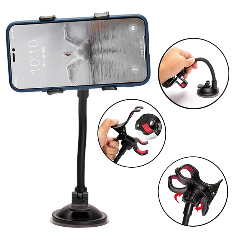 360° Rotating Sucked Type Car Phone Holder Universal Dashboard Mount Car Holder GPS Phone Stands Automobile Interior Accessories
360° Rotating Sucked Type Car Phone Holder Universal Dashboard Mount Car Holder GPS Phone Stands Automobile Interior Accessories