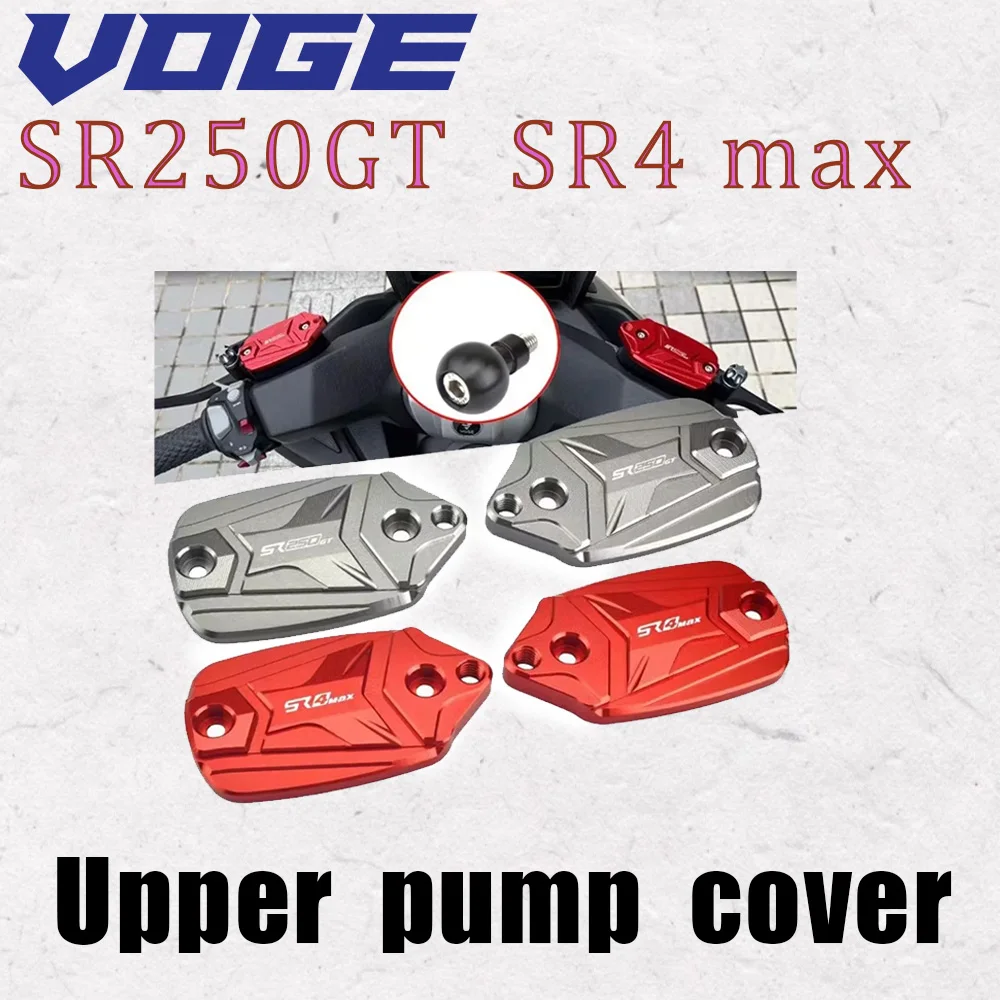 Brake aluminum alloy upper pump cover FOR VOGE SR250GT upper pump cover SR4 max modified decorative accessories SR4 max motorcyc
Brake aluminum alloy upper pump cover FOR VOGE SR250GT upper pump cover SR4 max modified decorative accessories SR4 max motorcyc