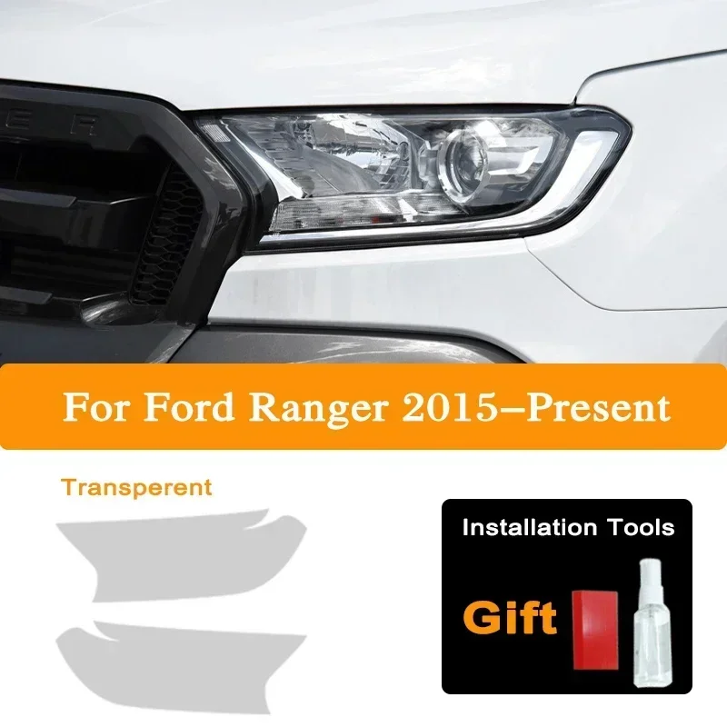 2 Pcs Car Headlight Tint Black Protective Film Transparent TPU Sticker For Ford Ranger Wildtrak Raptor 2015-Present Accessories
2 Pcs Car Headlight Tint Black Protective Film Transparent TPU Sticker For Ford Ranger Wildtrak Raptor 2015-Present Accessories
