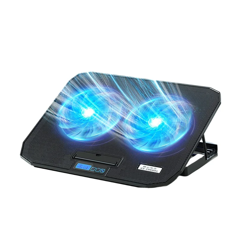 N106 notebook, radiator dual fan, metal mesh computer base, bracket, game book heat sink
N106 notebook, radiator dual fan, metal mesh computer base, bracket, game book heat sink