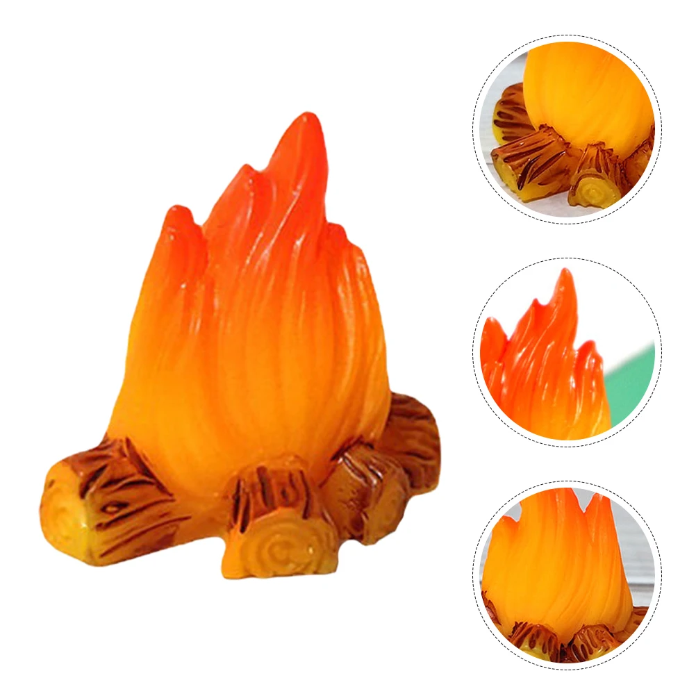 10 Pcs Mini Campfire Decoration Resin Bonfire Ornaments Flame Models Small Fake Campfire Toy DIY Party Gardening Micro Landscape
10 Pcs Mini Campfire Decoration Resin Bonfire Ornaments Flame Models Small Fake Campfire Toy DIY Party Gardening Micro Landscape