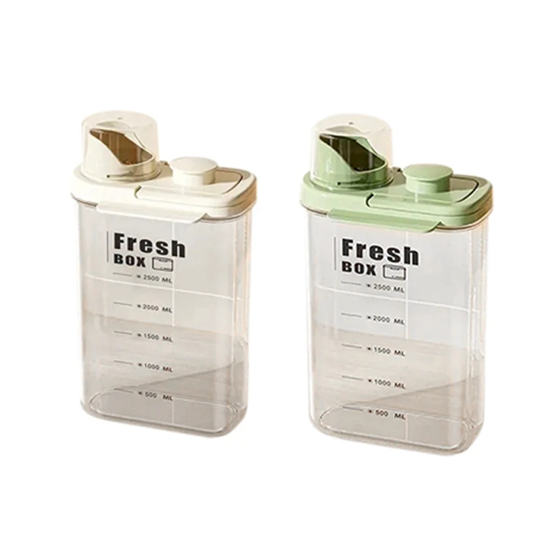 Transparent Kitchen Grain Storage Container With Handle, 2800Ml, Moisture-Proof And Insect-Resistant
Transparent Kitchen Grain Storage Container With Handle, 2800Ml, Moisture-Proof And Insect-Resistant