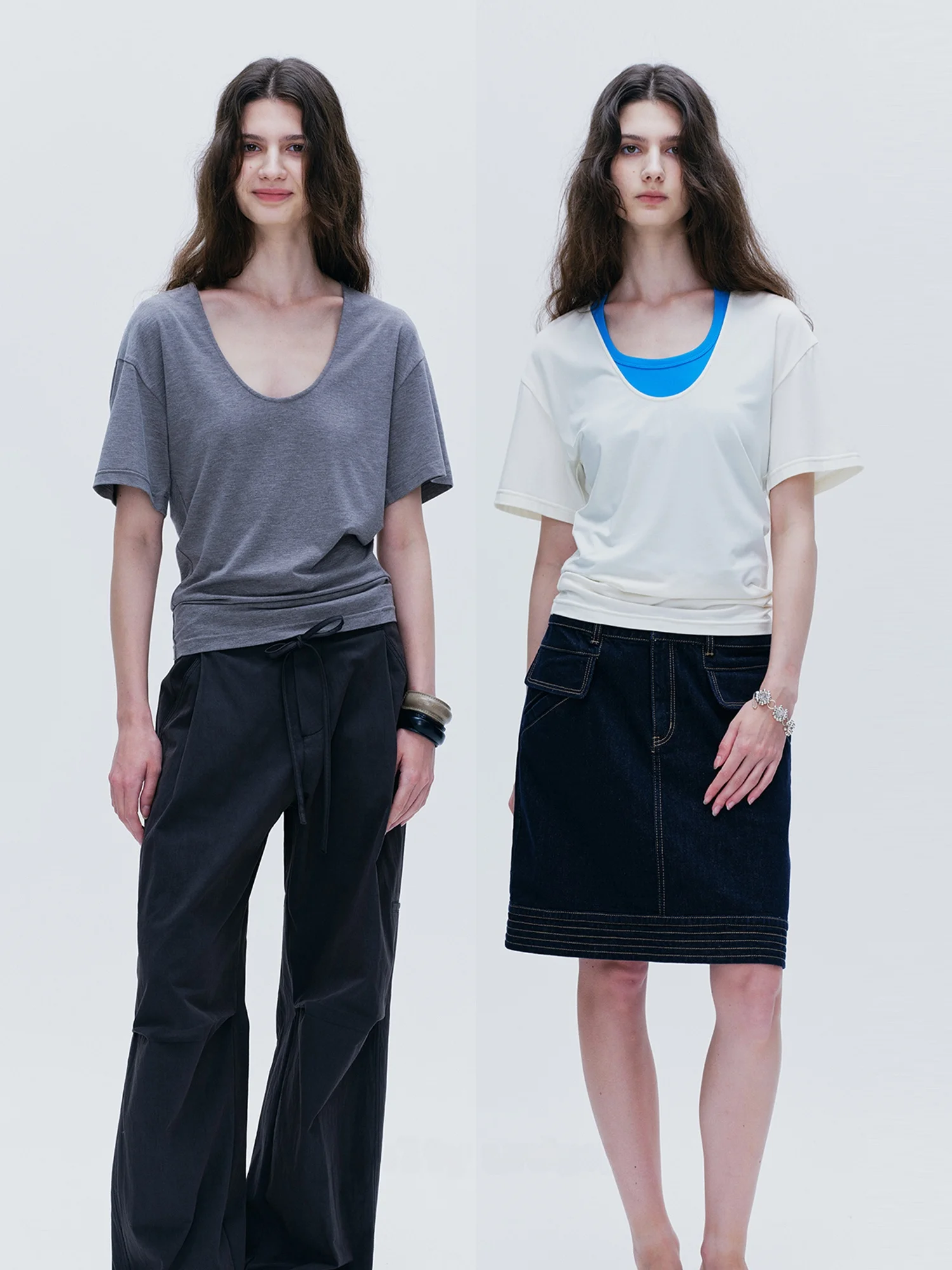 Новая летняя повседневная спортивная футболка Un2025 с плиссировкой, U-образным вырезом и коротким рукавом, вязаная, для женщин
Новая летняя повседневная спортивная футболка Un2025 с плиссировкой, U-образным вырезом и коротким рукавом, вязаная, для женщин