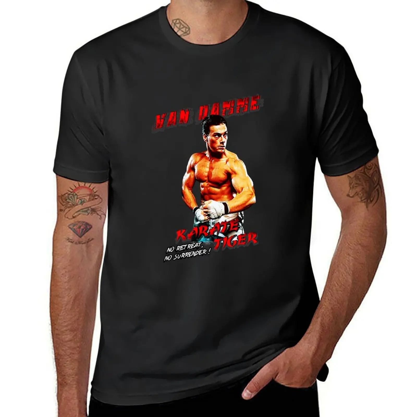 Retro Van Damme-Karate Tiger Christmas T-Shirt cute clothes Personalized t-shirt korean fashion Men's t-shirt
Retro Van Damme-Karate Tiger Christmas T-Shirt cute clothes Personalized t-shirt korean fashion Men's t-shirt