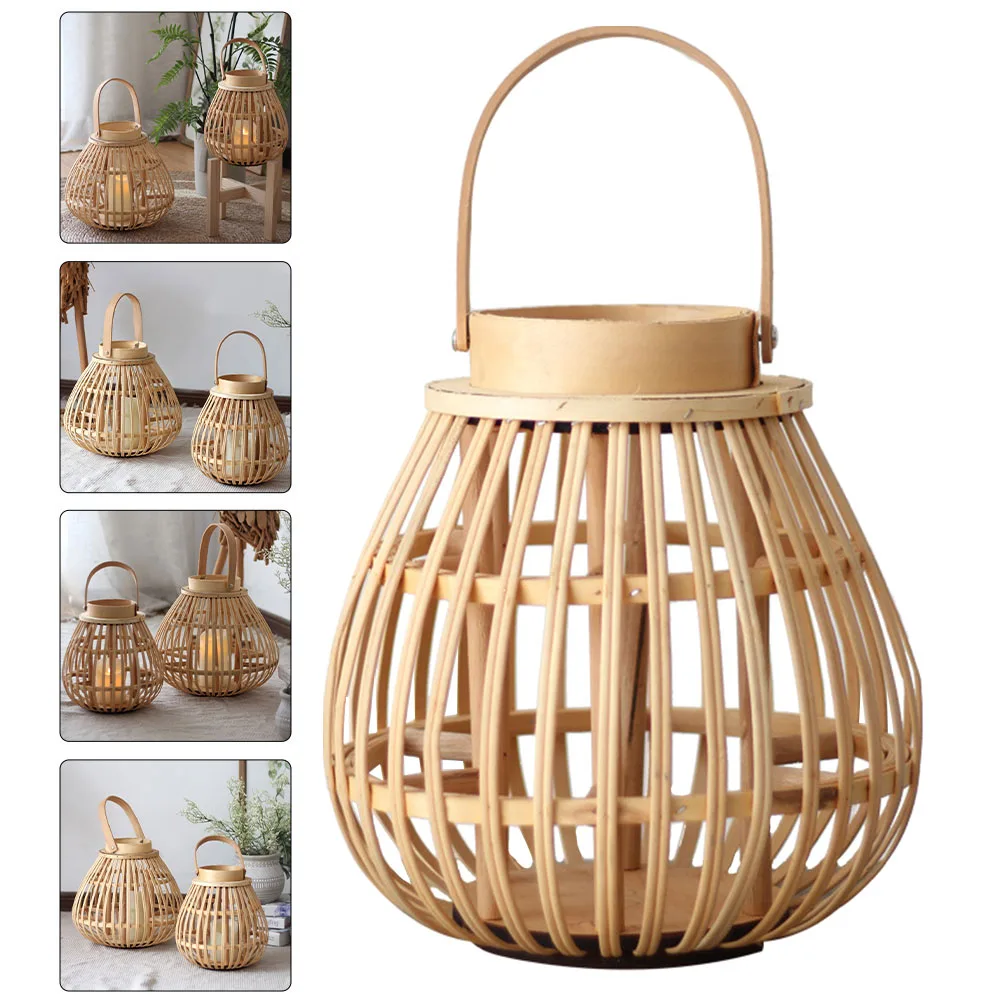 1pc Retro Bamboo Candlestick Handmade Lantern Style Candlestick Table Home Party Decoration Candles Holder
1pc Retro Bamboo Candlestick Handmade Lantern Style Candlestick Table Home Party Decoration Candles Holder