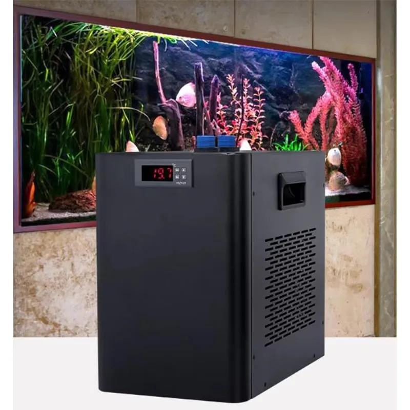 Fish Tank Small Chiller 220V 1HP Water-Cooled Compressor with 2600W Cooling Capacity and Sanyo/Copeland Compressor
Fish Tank Small Chiller 220V 1HP Water-Cooled Compressor with 2600W Cooling Capacity and Sanyo/Copeland Compressor