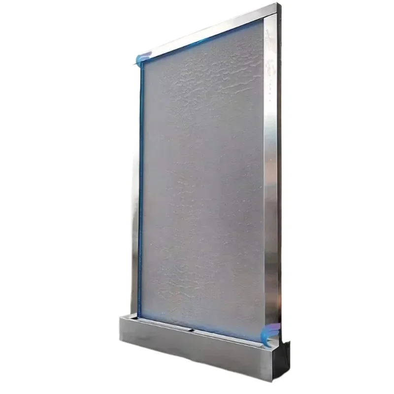 Modern style interior decoration waterfall wall decoration steel mesh water curtain water wall
Modern style interior decoration waterfall wall decoration steel mesh water curtain water wall
