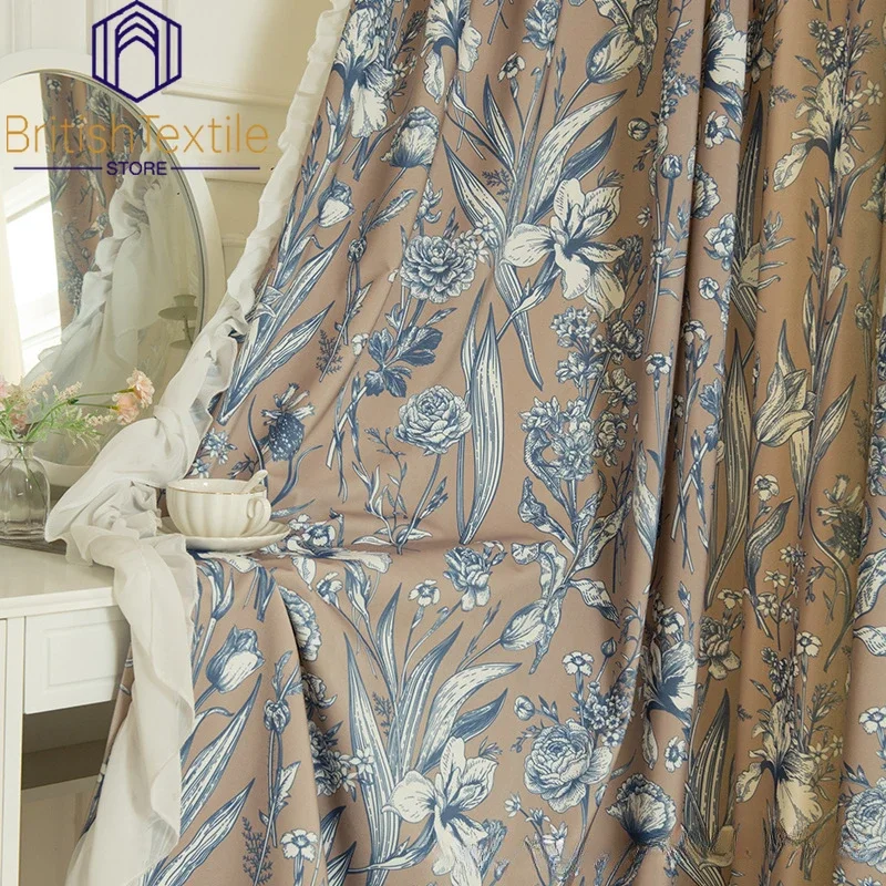 French Romantic Elegant Jacquard Curtains for Living Room Dining Floor-to-ceiling Windows Blackout Decor Fabric White Tulle
French Romantic Elegant Jacquard Curtains for Living Room Dining Floor-to-ceiling Windows Blackout Decor Fabric White Tulle
