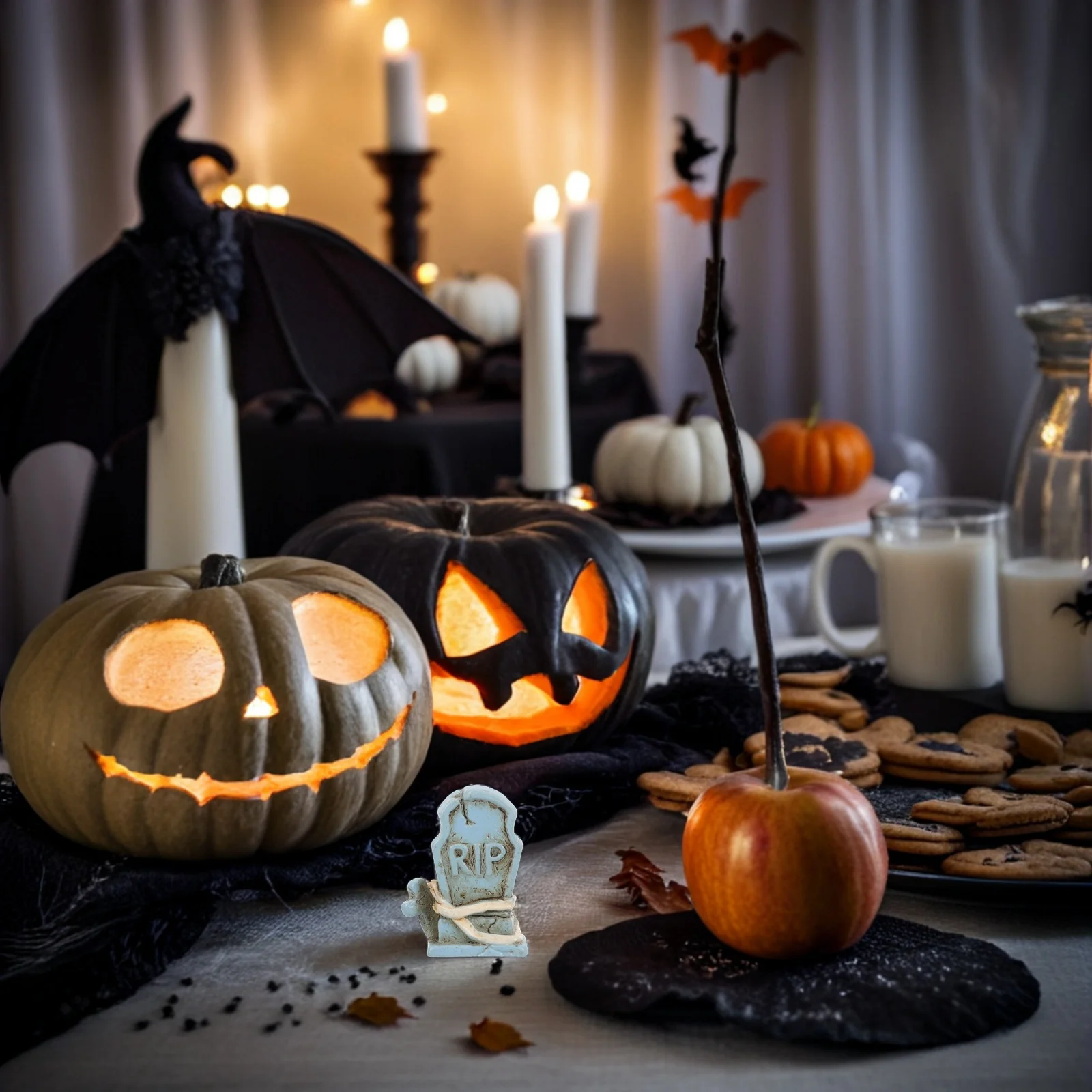 10pcs Tombstone Resin Adornment Halloween Decorations Grave Stone Accessories for Cemetery Landscape
10pcs Tombstone Resin Adornment Halloween Decorations Grave Stone Accessories for Cemetery Landscape