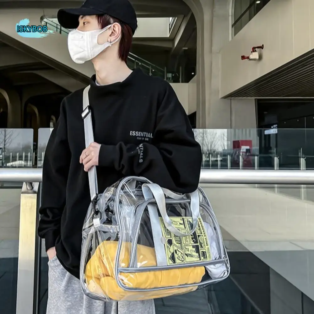 The Water-sprinkling Festival Transparent Beach Bag Portable Foldable Clothing Organizing Bag Waterproof Large Capacity
The Water-sprinkling Festival Transparent Beach Bag Portable Foldable Clothing Organizing Bag Waterproof Large Capacity