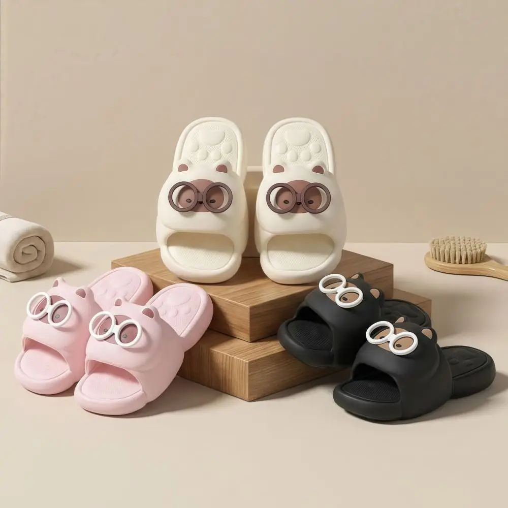 Cute Spectacled Bear Women's Slippers EVA Soft Sole Platform Slippers Non-Slip Cartoon Beach Sandals Summer Indoor Outdoor
Cute Spectacled Bear Women's Slippers EVA Soft Sole Platform Slippers Non-Slip Cartoon Beach Sandals Summer Indoor Outdoor