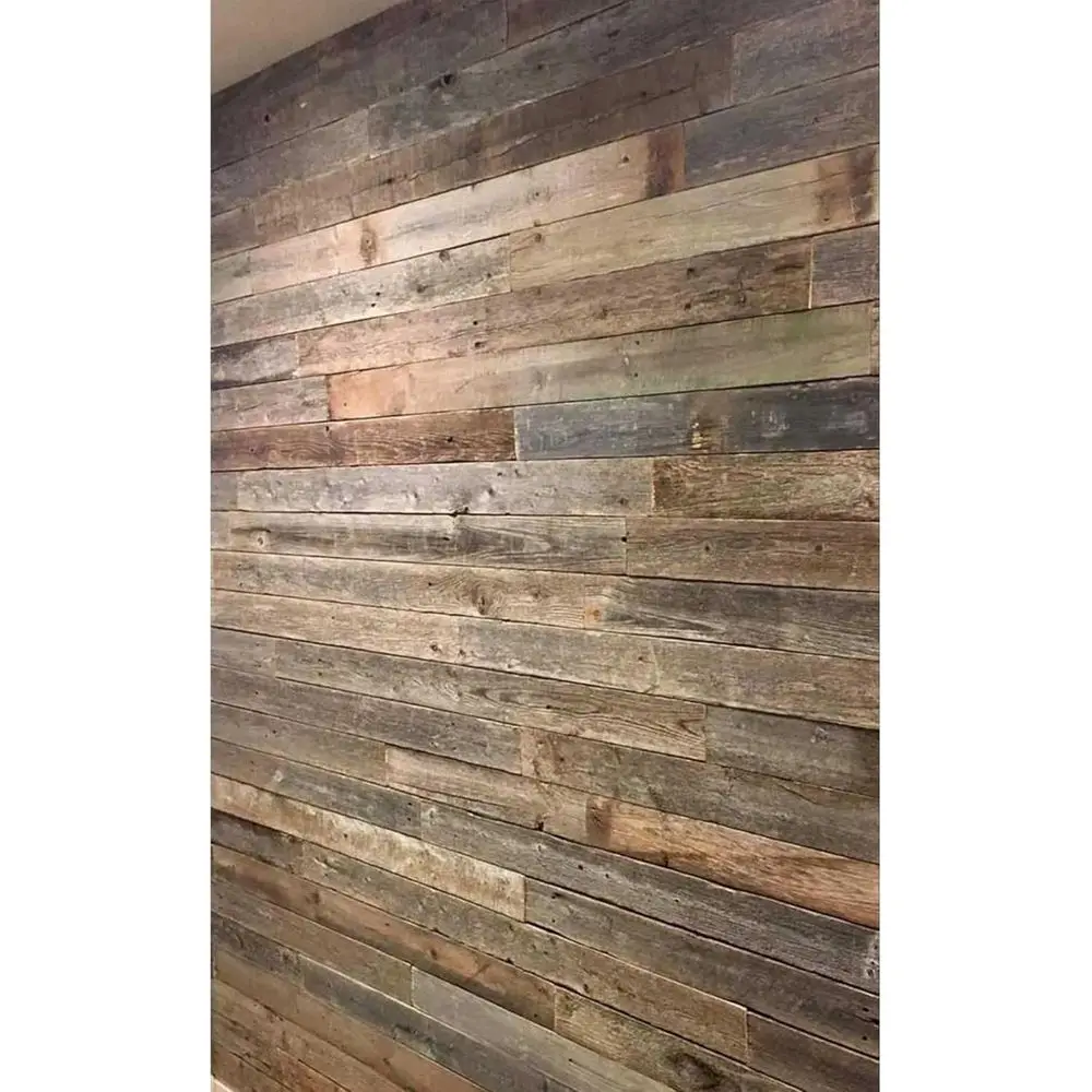 Rustic Reclaimed Barn Wood Wall Paneling, Weathered Accent Planks (46 sq ft)Wall panels
Rustic Reclaimed Barn Wood Wall Paneling, Weathered Accent Planks (46 sq ft)Wall panels
