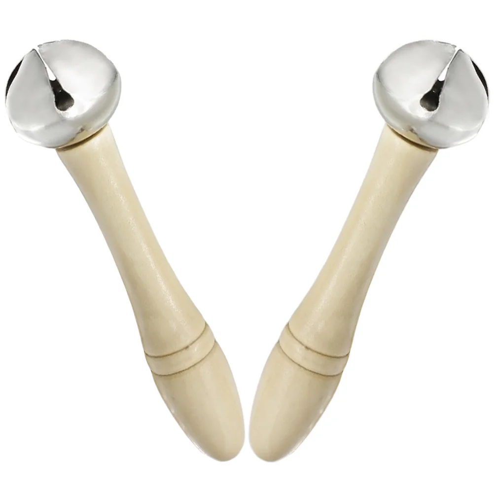 2 Pcs Hand Shake Bell Service for Desk Dinner Percussion Football Metal Musical Instruments Bells
2 Pcs Hand Shake Bell Service for Desk Dinner Percussion Football Metal Musical Instruments Bells