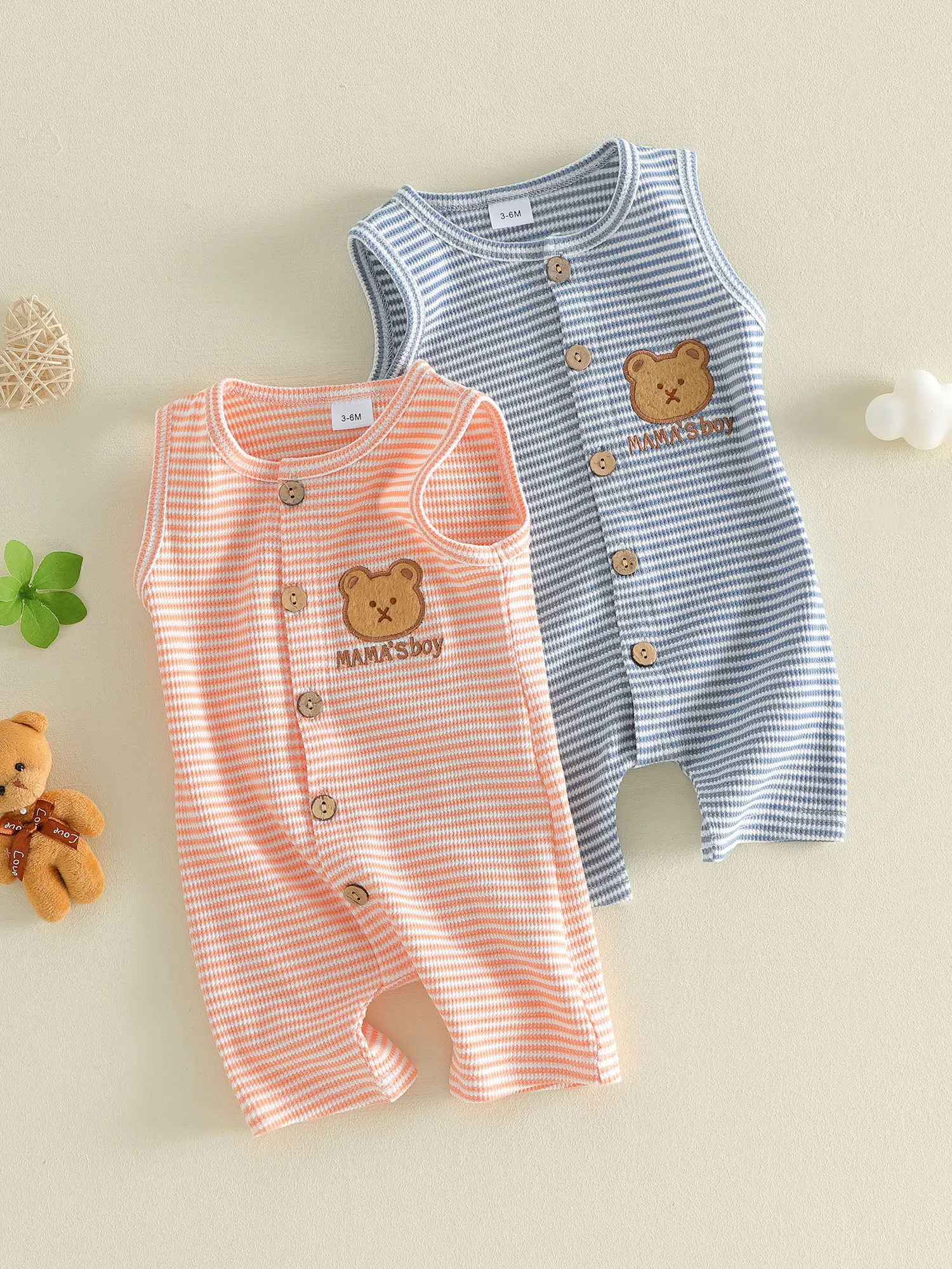 Toddler Boys Romper Short Sleeve Round Neck Dinosaur Print Bodysuit for Playtime and Outdoor Adventures
Toddler Boys Romper Short Sleeve Round Neck Dinosaur Print Bodysuit for Playtime and Outdoor Adventures