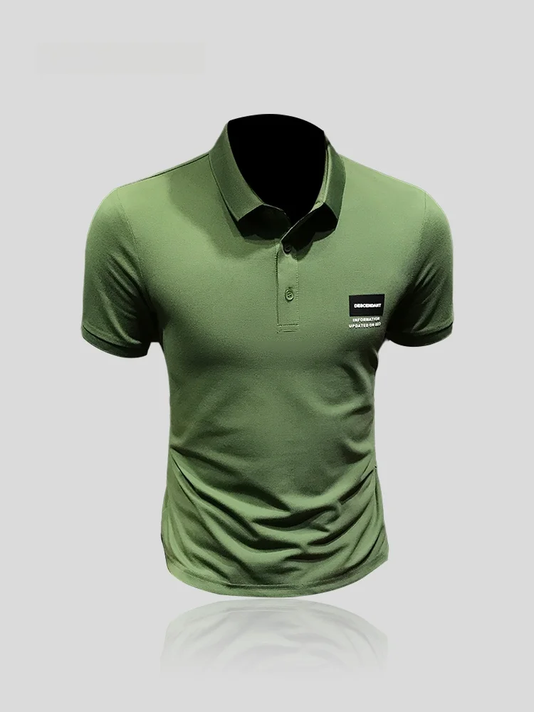 I.T Short Sleeve Men's Shirt Simple Letter Print Youth Casual Slim Fit Summer Fashion Sun Protection Clothing
I.T Short Sleeve Men's Shirt Simple Letter Print Youth Casual Slim Fit Summer Fashion Sun Protection Clothing