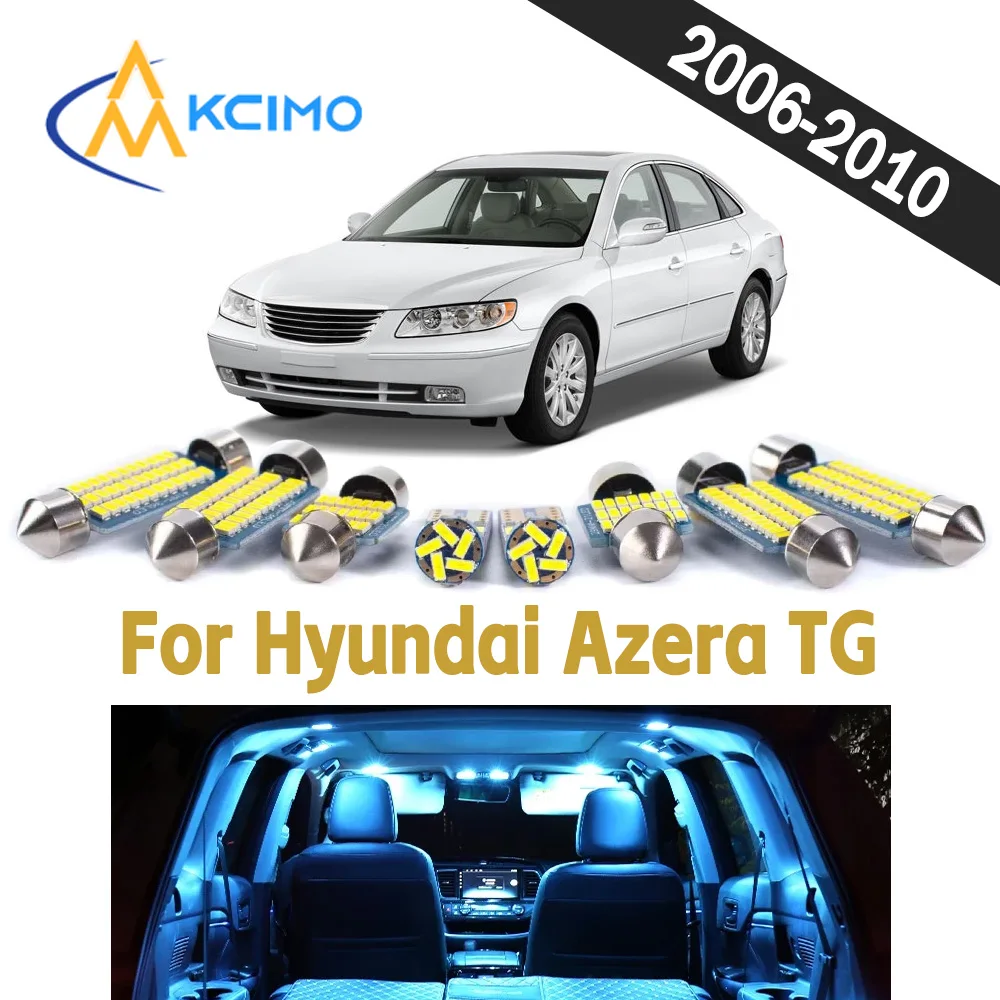 Durable Auto Interior LED Light Kit For Hyundai Azera TG 2006-2010 CANBUS Bright Wear Resistant Vehicle Indoor Lighting Bulbs
Durable Auto Interior LED Light Kit For Hyundai Azera TG 2006-2010 CANBUS Bright Wear Resistant Vehicle Indoor Lighting Bulbs