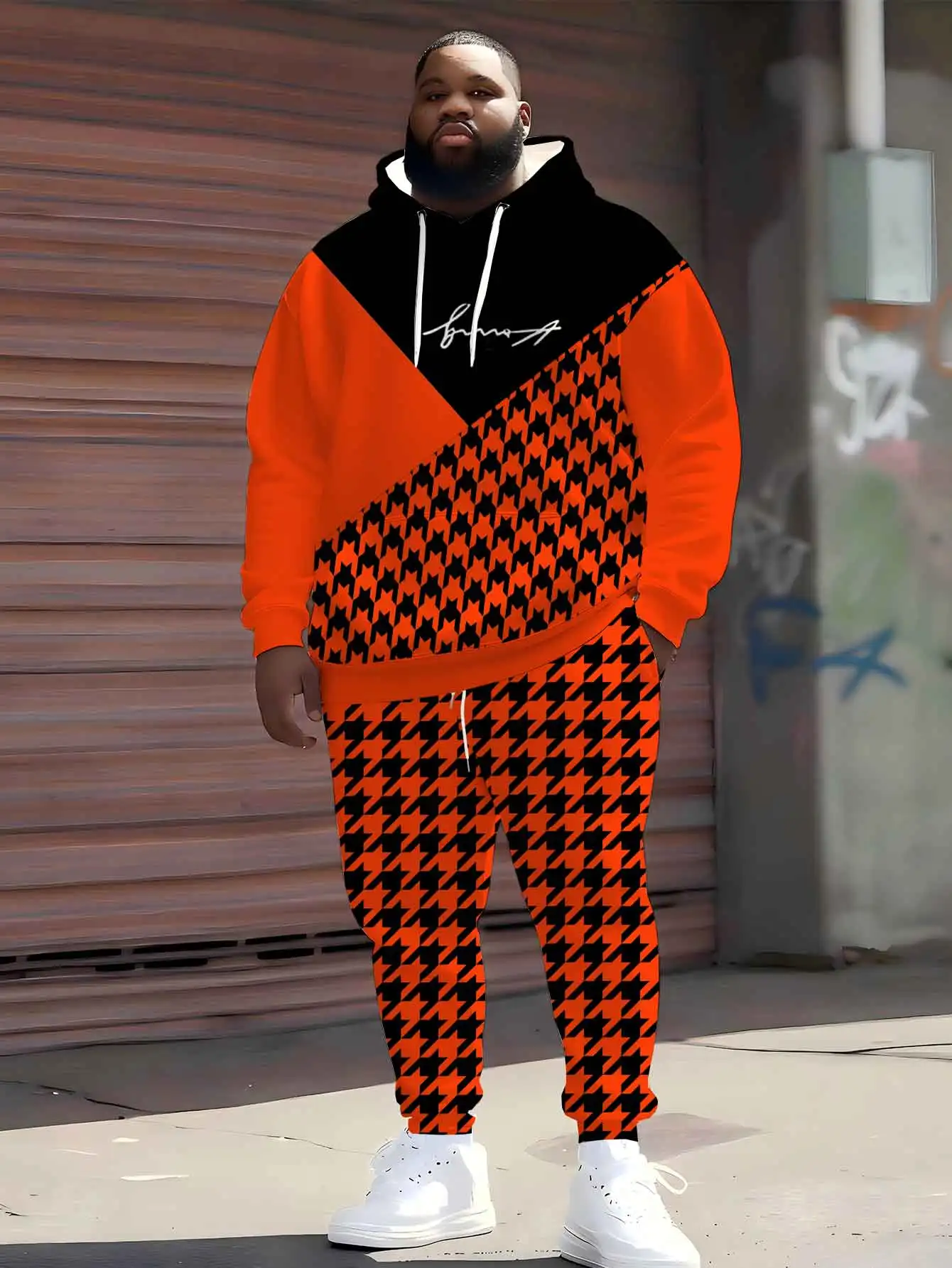 2025 Trendy Oversized Hoodie & Joggers - Chiba Color-Block Stripes, Streetwear Style
2025 Trendy Oversized Hoodie & Joggers - Chiba Color-Block Stripes, Streetwear Style