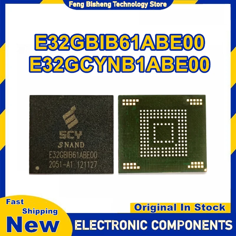 E32GBIB61ABE00 E32GCYNB1ABE00 SCY/Creative 32GB Flash Font Library IC Chip New Original in Stock
E32GBIB61ABE00 E32GCYNB1ABE00 SCY/Creative 32GB Flash Font Library IC Chip New Original in Stock