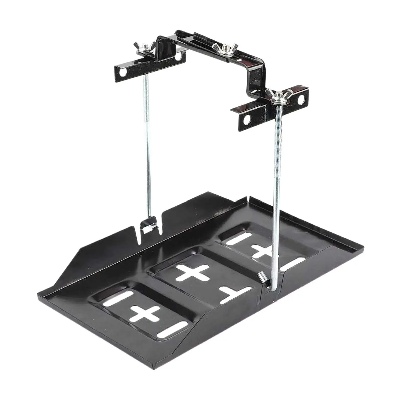 Heavy Duty Storage Battery Holder Adjustable Clamp Tray Bracket for Vehicle Boat RV Secure Tie Down Organizer
Heavy Duty Storage Battery Holder Adjustable Clamp Tray Bracket for Vehicle Boat RV Secure Tie Down Organizer