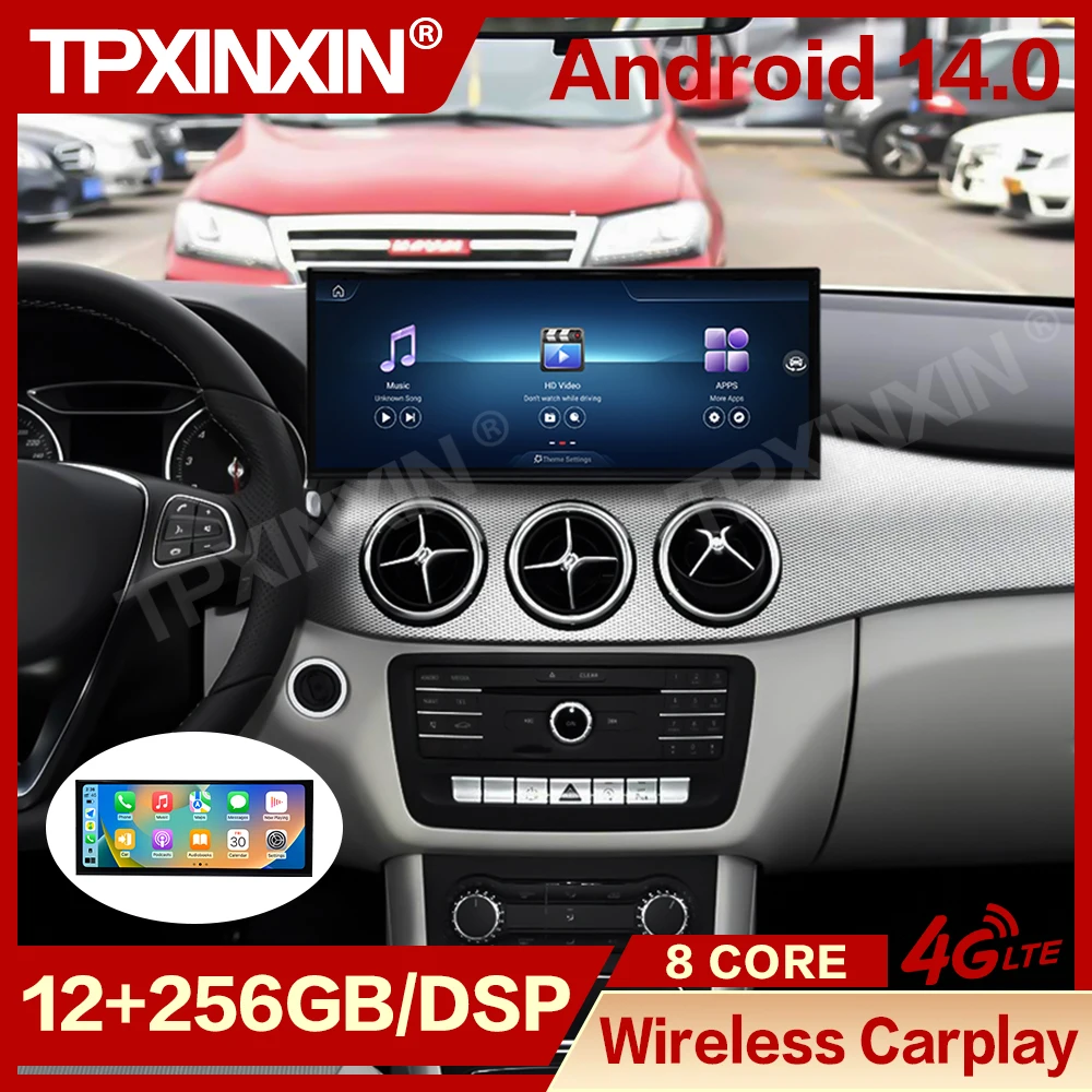 8 Core Android 14 Multimedia For Benz B 2015~2018 GPS Navigation Car Radio Coche With BT 5.0 Wifi Stereo Receiver IPS Head Unit
8 Core Android 14 Multimedia For Benz B 2015~2018 GPS Navigation Car Radio Coche With BT 5.0 Wifi Stereo Receiver IPS Head Unit