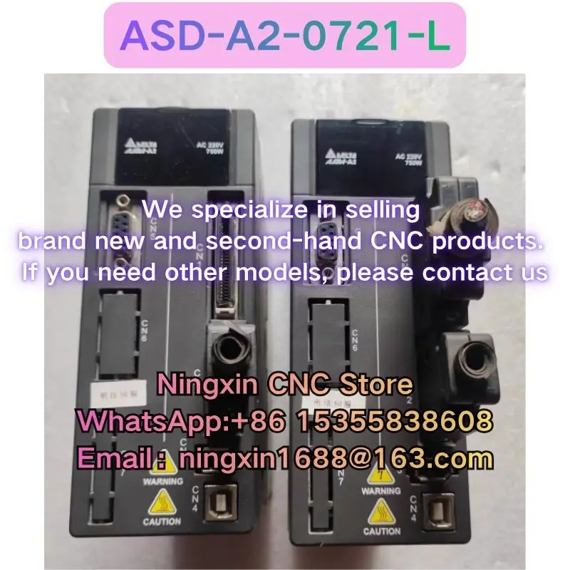Used ASD-A2-0721-L Servo Drive Functional test OK Fast delivery
Used ASD-A2-0721-L Servo Drive Functional test OK Fast delivery