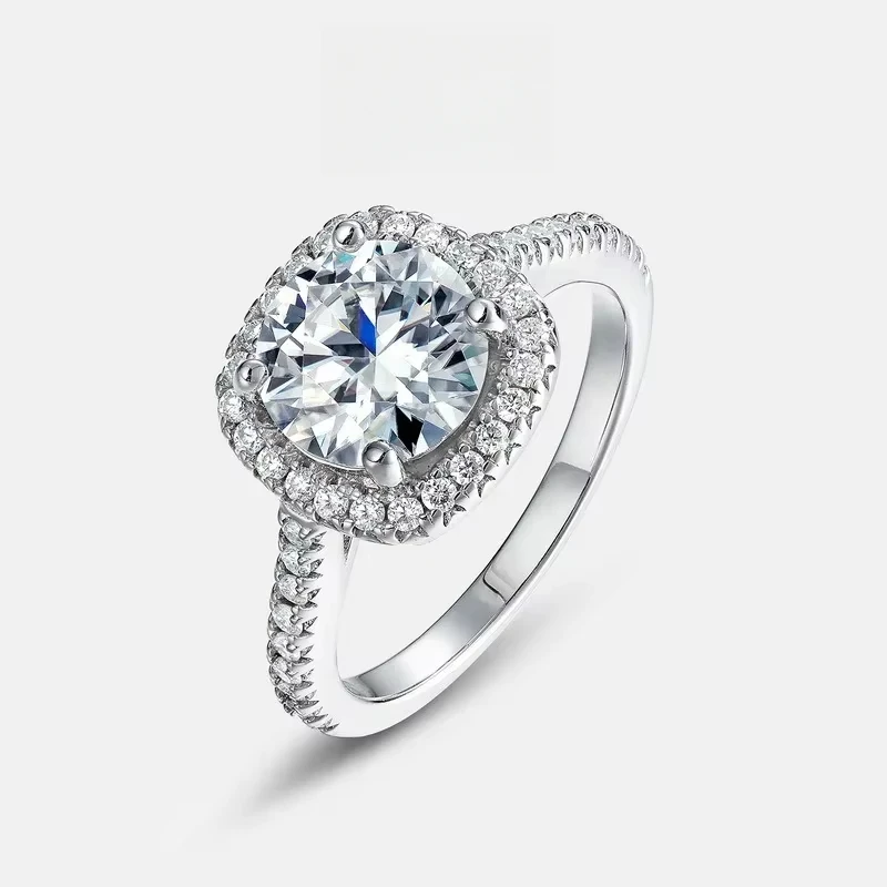 Classic Square Packaging Moissanite Ring S925 Silver Plated 18K Gold PT950 Platinum Light Luxury High-end Feeling
Classic Square Packaging Moissanite Ring S925 Silver Plated 18K Gold PT950 Platinum Light Luxury High-end Feeling