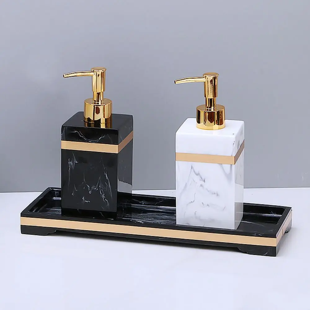 Resin Lotion Dispenser Bottles Light Luxury Imitation Marble Liquid Lotion Storage Bottles Portable Empty Shower Gel Bottles
Resin Lotion Dispenser Bottles Light Luxury Imitation Marble Liquid Lotion Storage Bottles Portable Empty Shower Gel Bottles