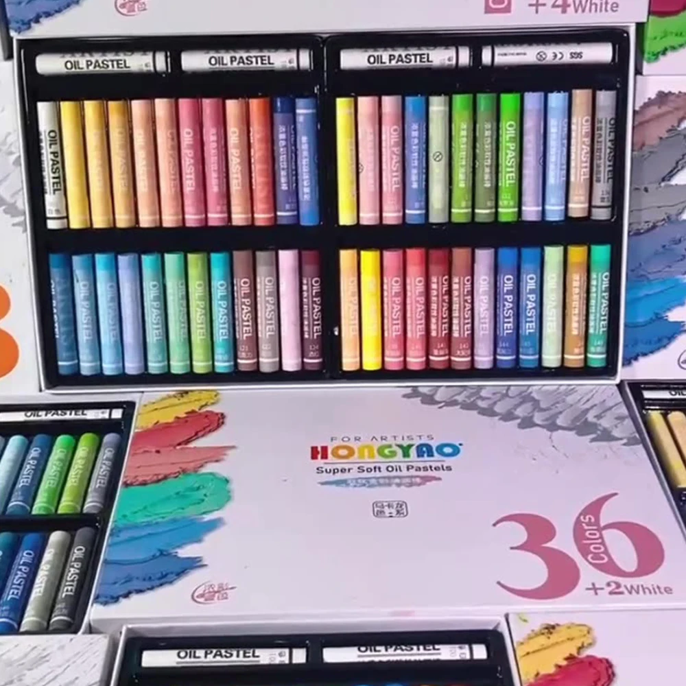 24/36/48 Colors Soft Oil Pastels Crayon Graffiti Painting Beginners Art Drawing Pen Supplies Set for Artist Student Stationery
24/36/48 Colors Soft Oil Pastels Crayon Graffiti Painting Beginners Art Drawing Pen Supplies Set for Artist Student Stationery