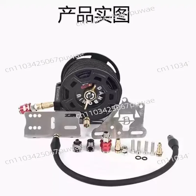 All-Terrain with Auto Retract Air Pump Hose Reel Pump Tube Storage Artifact for Off-road Pump Inflation Tube Storage 7M Pipe
All-Terrain with Auto Retract Air Pump Hose Reel Pump Tube Storage Artifact for Off-road Pump Inflation Tube Storage 7M Pipe